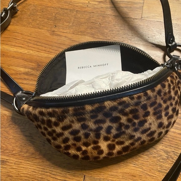 Rebecca Minkoff Bree Belt Bag – Leopard Haircalf - Picture 7 of 12